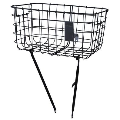 Fahrradkorb für vorne Basil Robin 27 Liter 47 x 31 x 25 cm - Schwarz