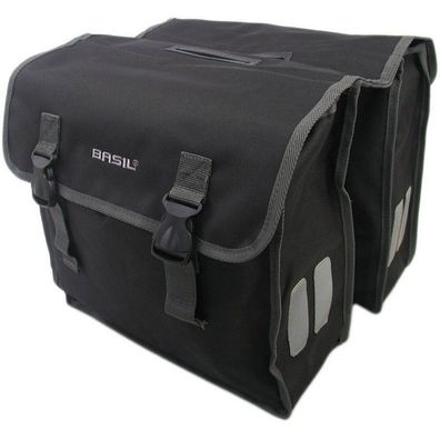 Doppelpacktasche Basil Mara XL 35 liter 35 x 15 x 32 cm - Schwarz