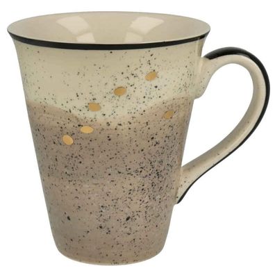 Becher "Sao", Keramik mit Goldauflage