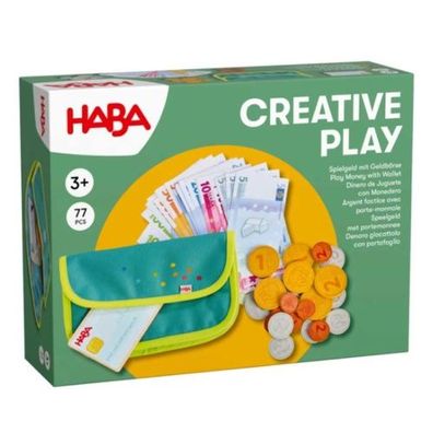 Haba Creative Play - Spielgeld mit Geldbörse