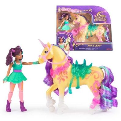 Spin Master Unicorn Academy Small Doll & Unicorn Ava & Leaf