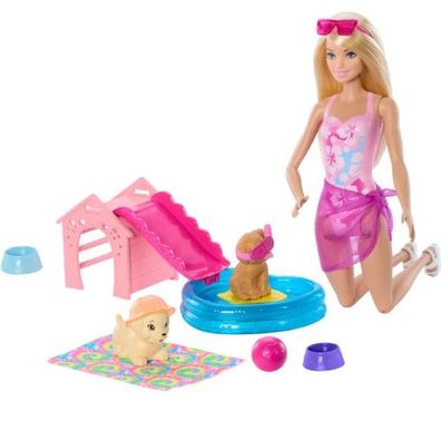 Mattel Pool Party Aloha Blonde Puppe