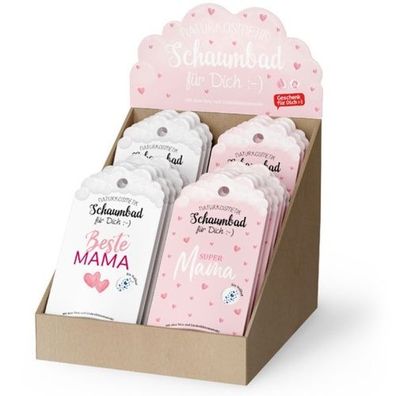 Schaumbad für Mama sortiert