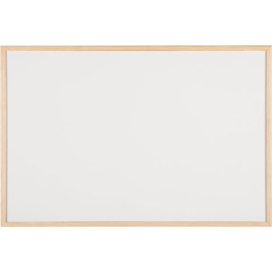 Bi-Office MM07001010 Bi-Office Weißwandtafel mit Holzrahmen, 900 x 600 mm
