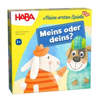Haba Meine ersten Spiele To Go - Meins oder deins?