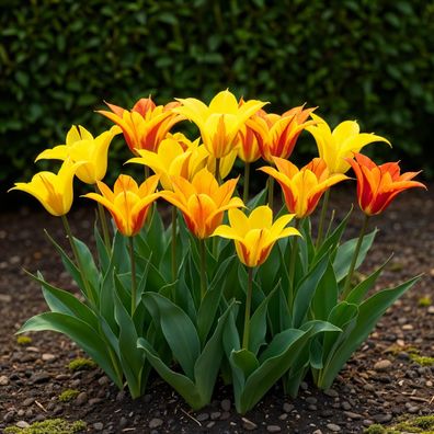 Exotenherz Blumenzwiebeln - Tulpen Tulipa Vendeeglobe (12 Stück) Durchmesser 11-12cm