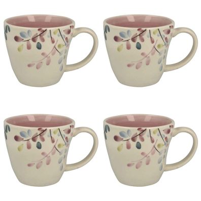 Becher "Delila", Keramik - 4er Set