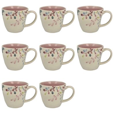 Becher "Delila", Keramik - 8er Set