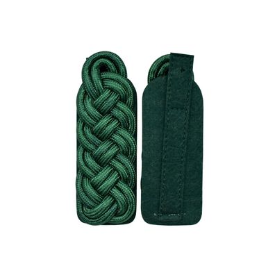 Grün Majorsgeflecht Rundschnur - Schultergeflechte