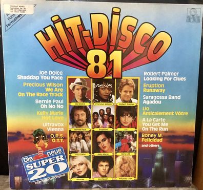 LP: Hit Disco 81 - Die neue Super 20 (1981)