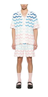 Casablanca Wave Shorts bestickt