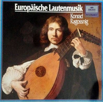 LP: Konrad Ragossnig: Europäische Lautenmusik Des Barock Archiv Produktion 410 594-1