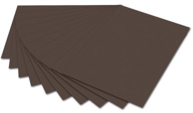 Folia 6470 100er Tonpapier A4 dunkelbraun