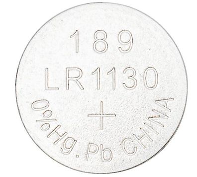 Q-Connect® KF14556 Knopfzellen-Batterie Alkali-Mangan LR54/189/AG10 10er Pack