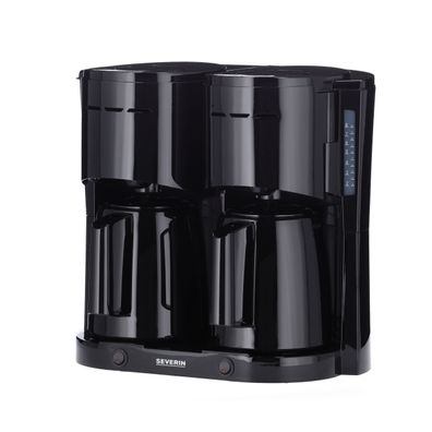 Severin KA 9315 Kaffeemaschine Duo 2in1 - schwarz
