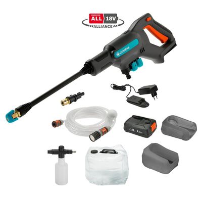 Gardena 14800-31 Gardena AquaClean 24/18V P4A Akku-Druckreiniger