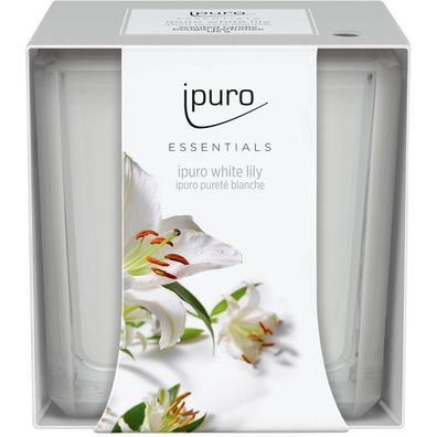 ipuro IFC2206 ipuro Duftkerze White Lily weiß White Lily