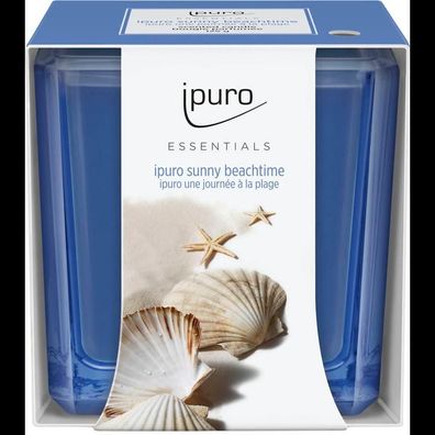 ipuro IFC2209 ipuro Duftkerze Sunny Beachtime blau Sunny Beach