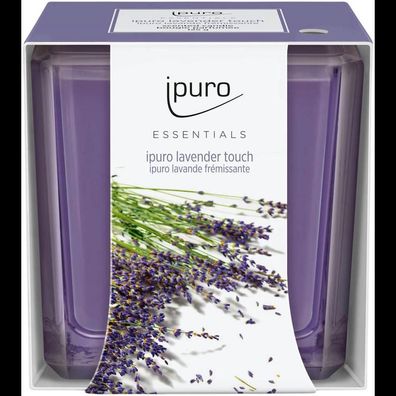 ipuro IFC2210 Duftkerze Lavender Touch lila Lavender