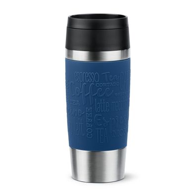 emsa N2020300 Travel Mug Isolierbecher Classic - 0,36 l, dunkelblau