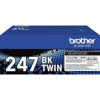 Brother TN247BKTWIN Original Toner-Kit schwarz Doppelpack