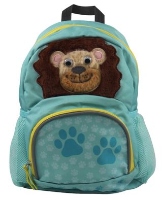 DONAU 7290842-96 Kinderrucksack Löwe Plüsch - 22 x 32 x 11 cm