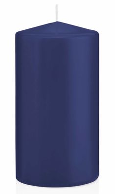 Wiedemann 618323.006 Stumpenkerze - 150 x 80 mm, mit ASF, dunkelblau