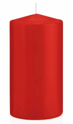 Wiedemann 618323.001 Stumpenkerze - 150 x 80 mm, mit ASF, rot