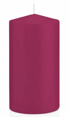 Wiedemann 618323.064 Stumpenkerze - 150 x 80 mm, mit ASF, cardinal