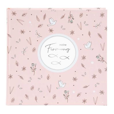 Goldbuch 03 0270 Firmungsalbum Fiducia - 25 x 25 cm, pfirsich