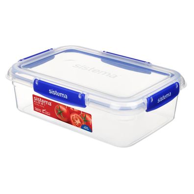 sistema® SI881700 sistema® Frischhaltedose KLIP-IT + 7,9 cm hoch transparent 2,2 l