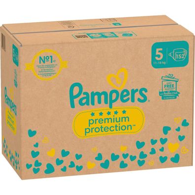 Pampers® 8006540705643 Windeln Monatsbox premium protection™ Größe Gr.5 (11-16 kg) fü
