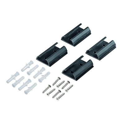 hama 00220990 hama halbrund Alu Kabelkanal 110,0 cm schwarz