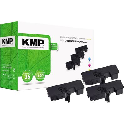 KMP Toner K-T83CMYX 29113030 wie Kyocera TK5230 c/m/y 3St