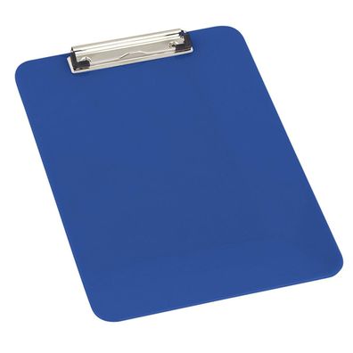 Klemmbrett DIN A4 Polystyrol blau