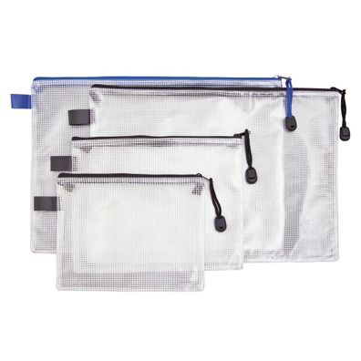 Soennecken 126666190 Reißverschlussbeutel DIN A4 PVC schwarz