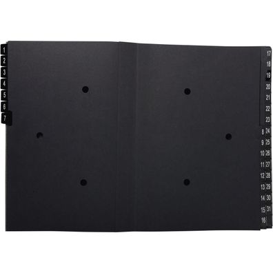 Soennecken Pultordner oeco 3426 1-31 32tlg schwarz