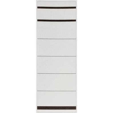 Ordneretikett DIN A4 breit/kurz weiß 400 St./Pack