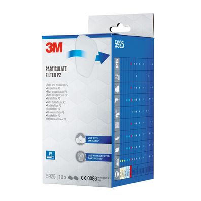 3M Partikelfilter FFP2 5925PRO10 10Paar