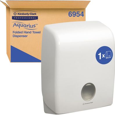 Aquarius Handtuchspender 6954 407x317x147cm Kunststoff weiß