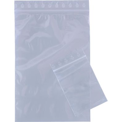 Druckverschlussbeutel 60x80mm 005mm ohne Druck 100 St./Pack
