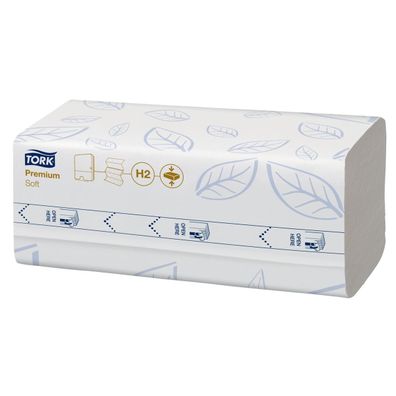 Tork Falthandtücher 21x24cm 2lagig Multifold ws 2700St