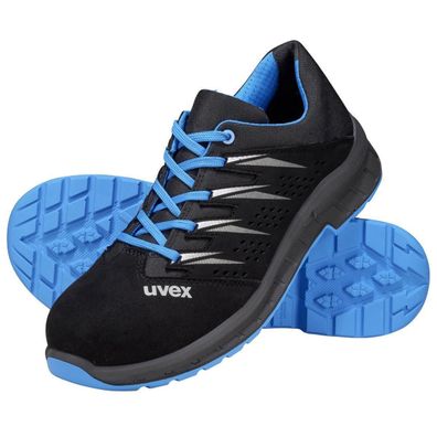 uvex Sicherheitsschuh Halbschuh 6937840 sw/gr Gr40