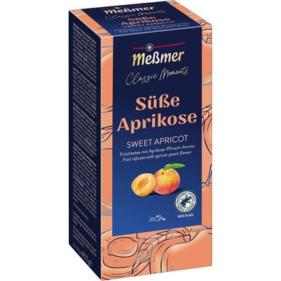 Meßmer Tee Classic Moments 106730 Süße Aprikose 25St