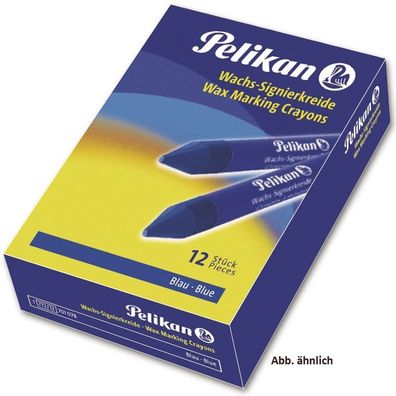 Pelikan® 701110 Wachs-Signierkreide 772/12 - weiß