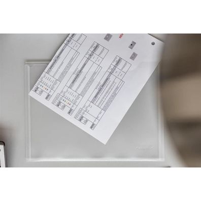 FolderSys 40154-04 FolderSys Dokumententasche DIN A5 transparent glatt 0,20 mm