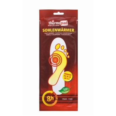 thermopad® 78092-1 thermopad® Wärmesohlen selbstklebend 78092-1, Gr. M (Gr. 38-39) we
