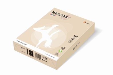Maestro COLOR 9417-CR20A16S Kopierpapier MAESTRO® Color Pastell, A4, 160g/m², 250 Bla