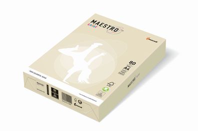 Maestro COLOR 9417-BE66A80S Kopierpapier MAESTRO® Color Pastell, A4, 80g/m², 500 Blat
