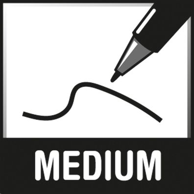 Soennecken Kugelschreiber 2202 Nr.50 M Druckmechanik schwarz